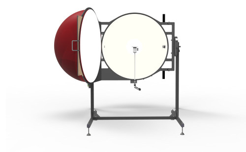 The BN-LHSF-AP-100 calibration standard lamp can be directly mounted in integrating spheres 50 cm or larger The BN-LHSF-AP-100 calibration standard lamp can be directly mounted in integrating spheres 50 cm or larger