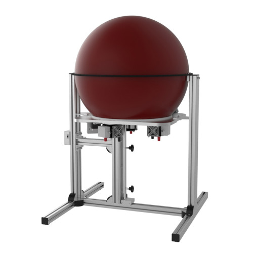 Fig. 1: ISS-50-LH-FE integrating sphere source Fig. 1: ISS-50-LH-FE integrating sphere source