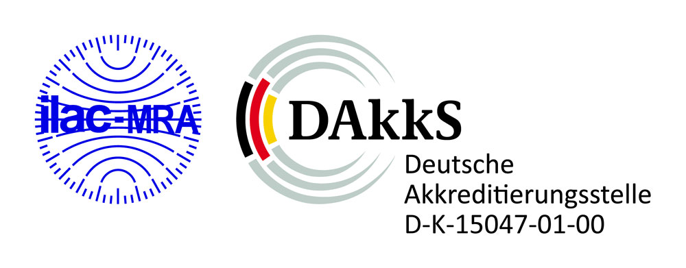 ISO 17025 rückführbare Kalibrierungen