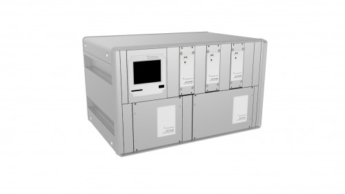 Fig. 3: Electronic unit for system control, power supply and monitoring Fig. 3: Electronic unit for system control, power supply and monitoring