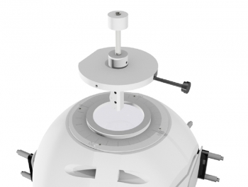 The UPB-150-ARTA is fitted with a revolving sample holder for cuvette and plate samples for absorbance measurement applications. The UPB-150-ARTA is fitted with a revolving sample holder for cuvette and plate samples for absorbance measurement applications.
