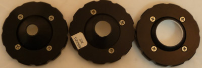 Verschiedene konische Adapter für den BTS256-LED Tester